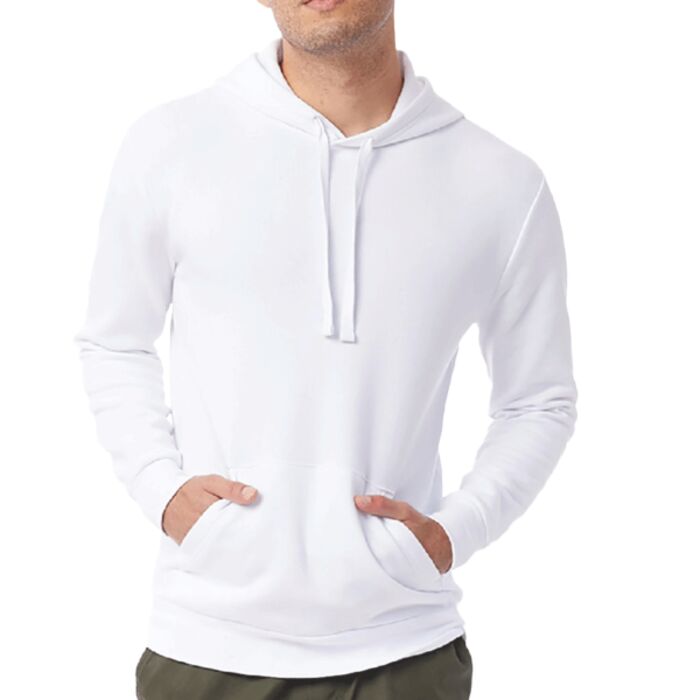 Adult Eco Cozy Fleece Pullover Hooded Sweatshirt Thumbnail