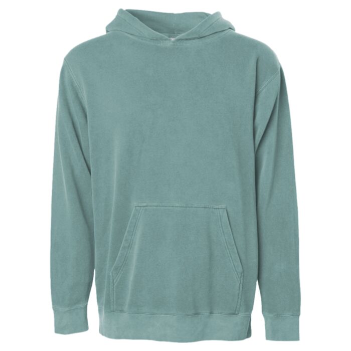 Youth Midweight Pigment-Dyed Hooded Sweatshirt Thumbnail