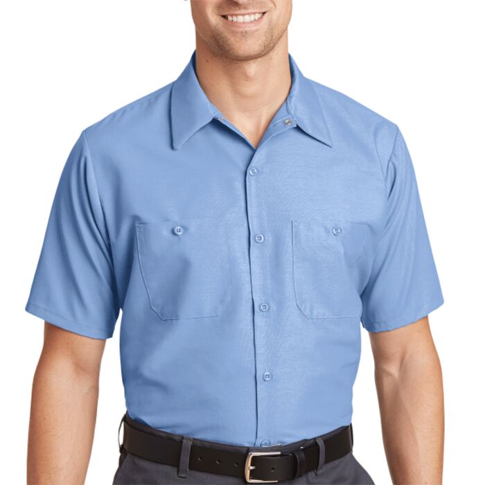 Short Sleeve Industrial Work Shirt Thumbnail