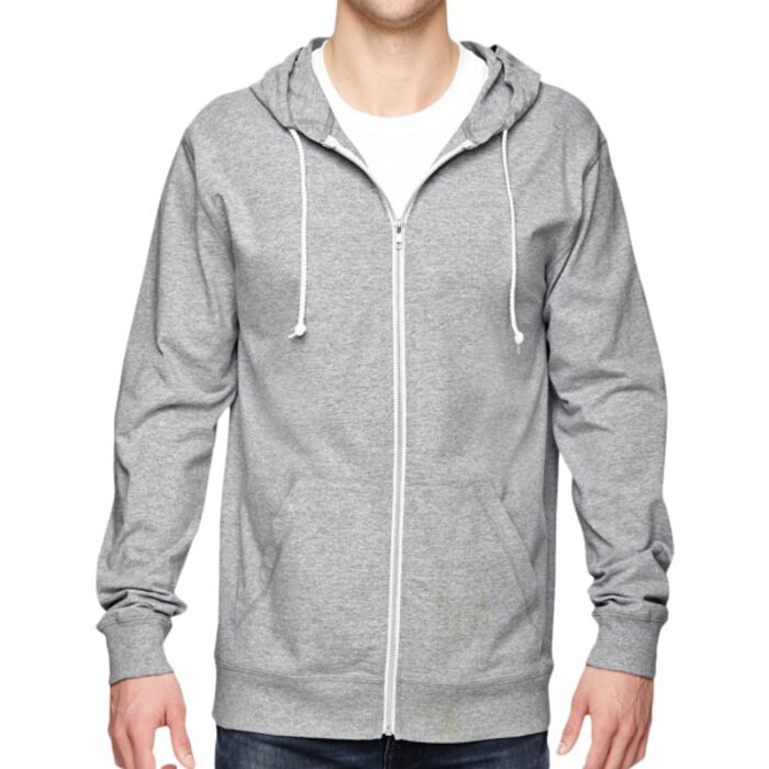 Adult Sofspun® Jersey Full-Zip Hooded Sweatshirt Thumbnail
