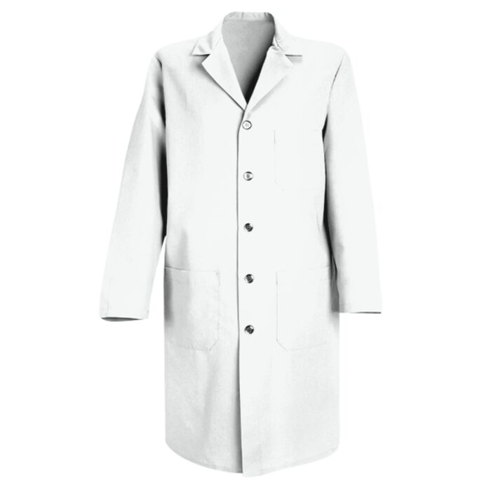 Unisex Button Front Lab Coat Thumbnail