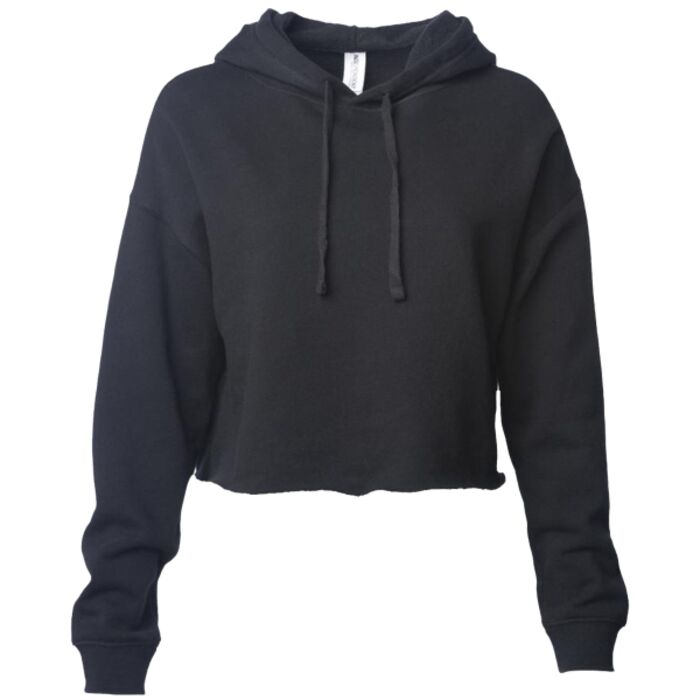 Women’s Lightweight Crop Hooded Sweatshirt Thumbnail