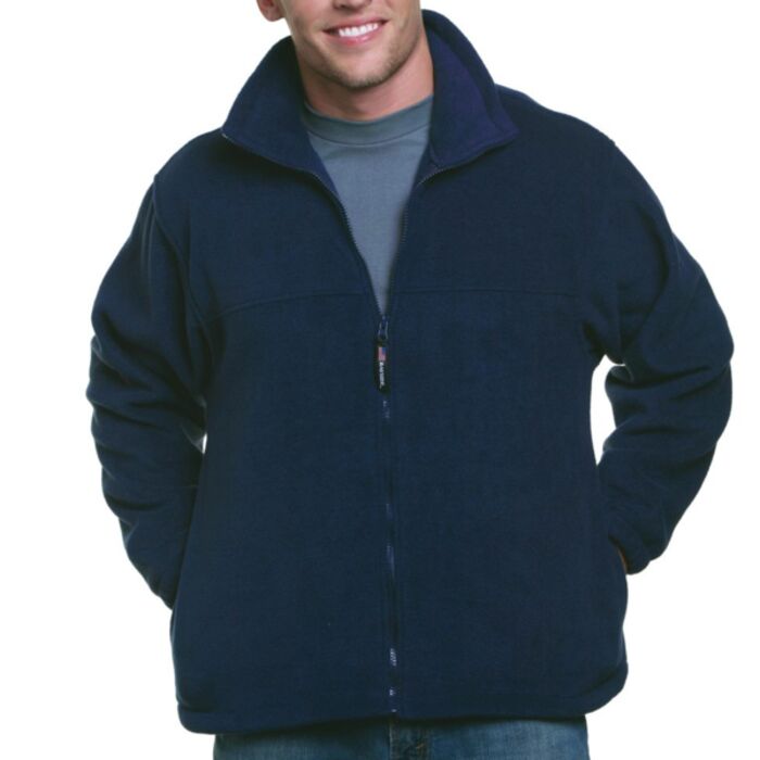 Men's USA-Made Full-Zip Fleece Jacket Thumbnail