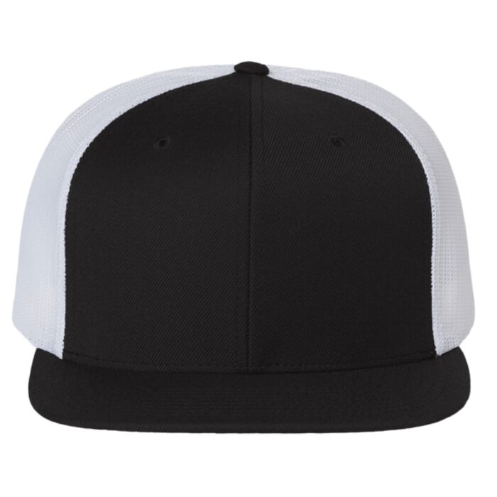 Wool Blend Flat Bill Trucker Cap Thumbnail